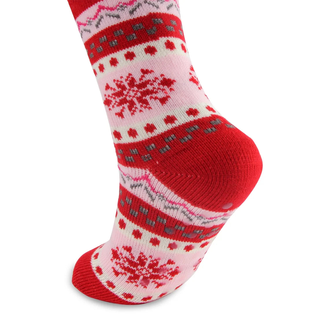 1Pair Women Men Christmas Slipper Socks Fuzzy Thermal Bed Sherpa Slipper Socks Fleece US 5-11 Christmas Socks